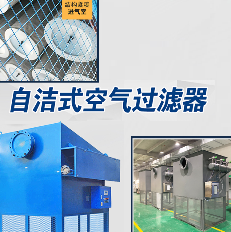 食品行業自潔式空氣過濾器
